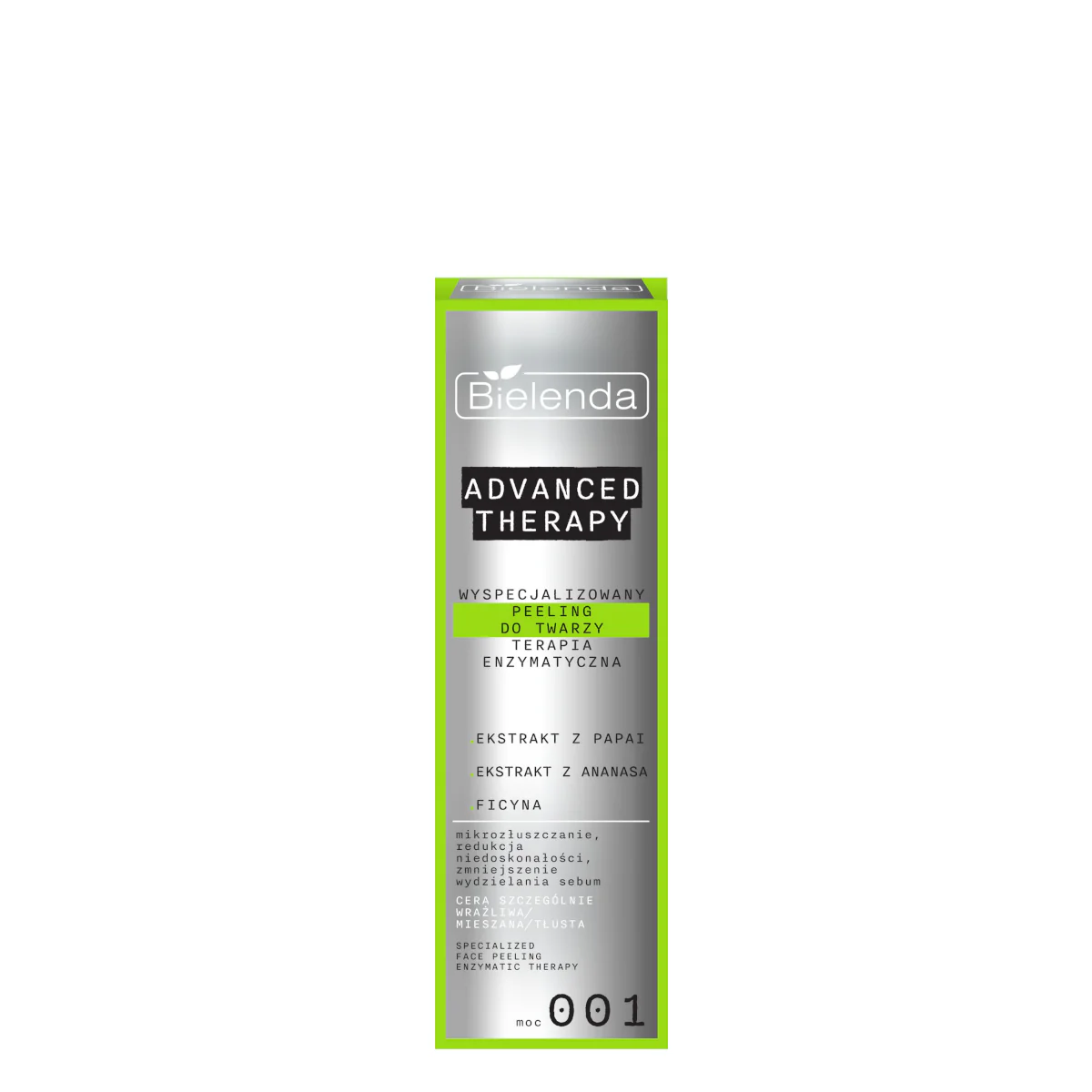 Bielenda Advanced Therapy Specialized Face Peeling Enzymatic Therapy for Sensitive Skin