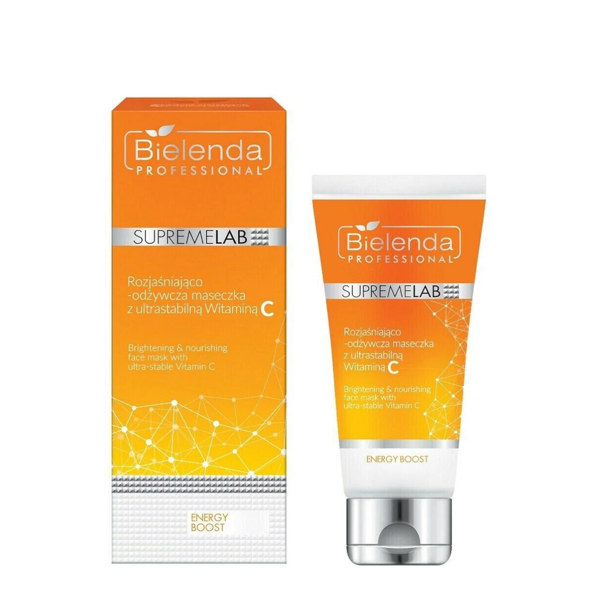 Bielenda Professional SupremeLab Energy Boost Brightening & Nourishing Face Mask (EXP 05/2026)