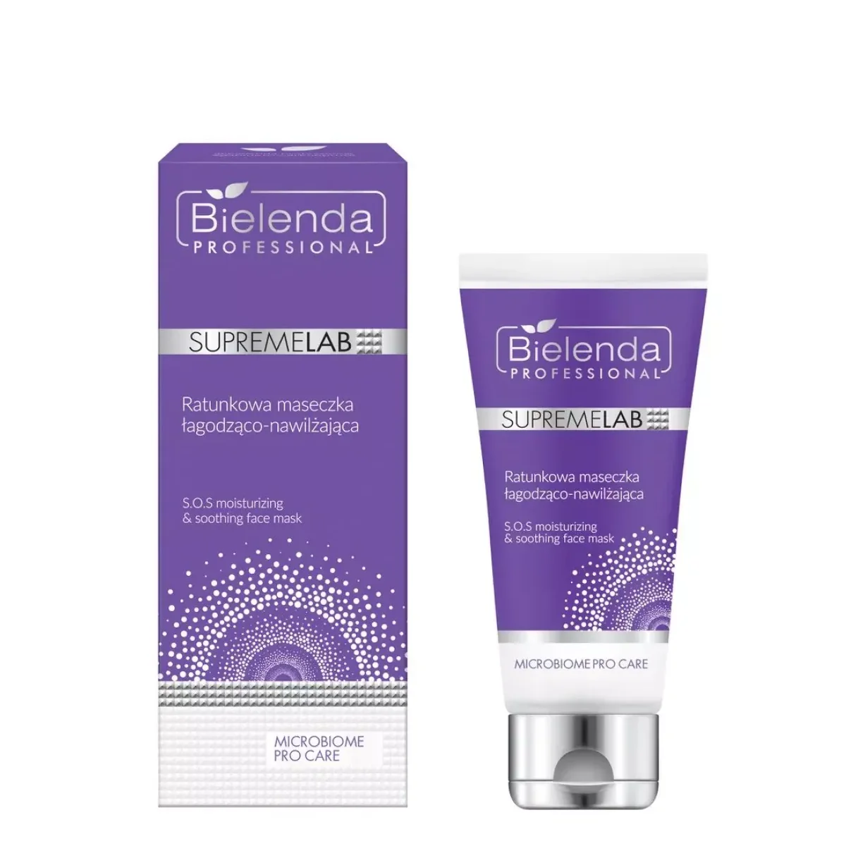 Bielenda Professional Supremelab Microbiome Pro Care SOS Soothing Face Mask