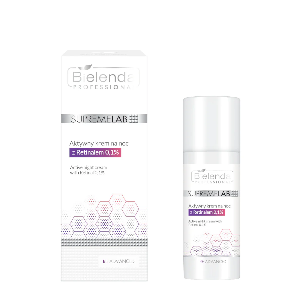 Bielenda Professional SupremeLab Re-Advanced Night Cream Retinal 0.01%