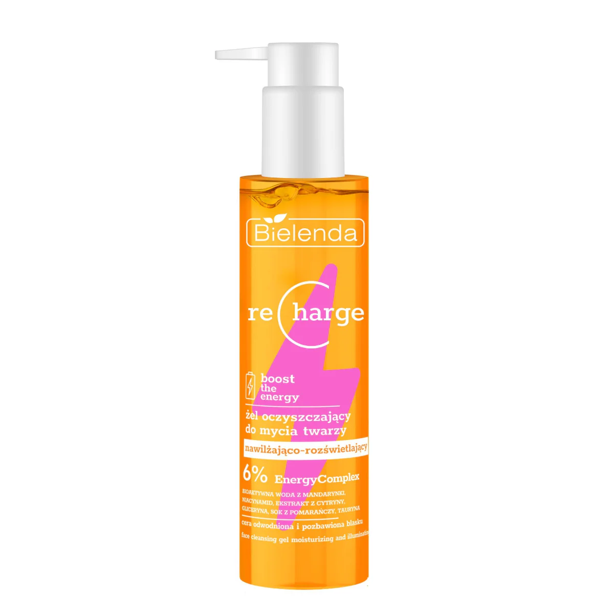 Bielenda Recharge Moisturizing & Illuminating Cleansing Gel
