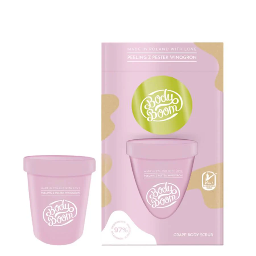Body Boom Grape Body Scrub