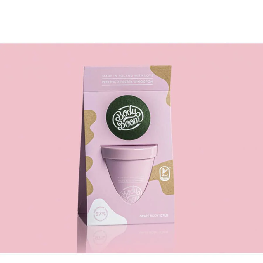 Body Boom Grape Body Scrub - Image 2