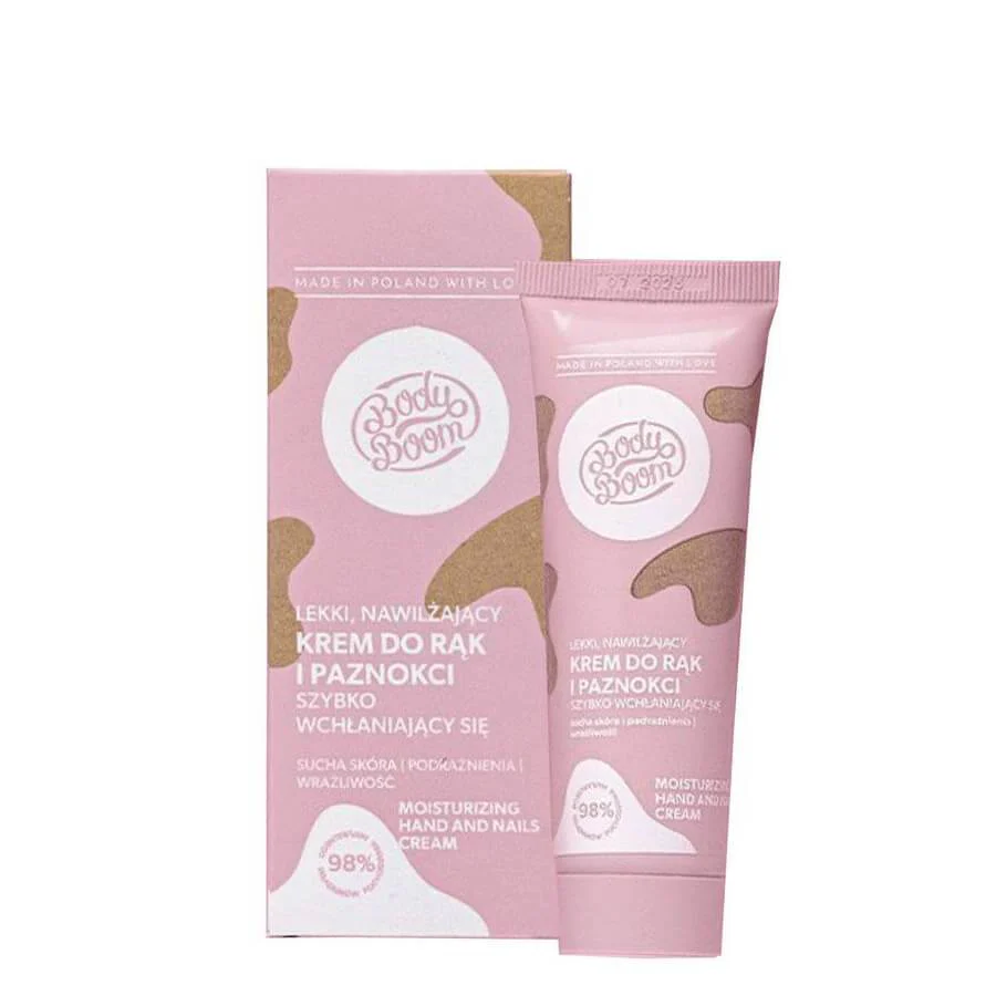 Body Boom Moisturizing Light Hand & Nails Cream