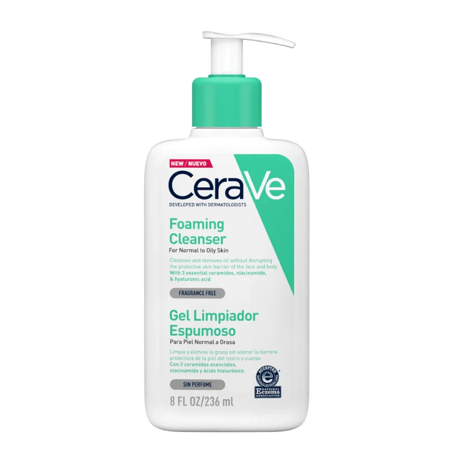 CeraVe Foaming Cleanser for Normal & Oily Skin