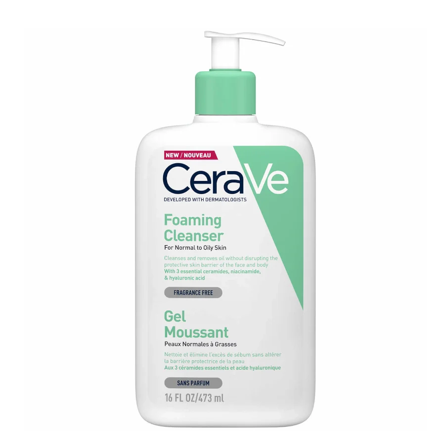 CeraVe Foaming Cleanser for Normal & Oily Skin - Image 2