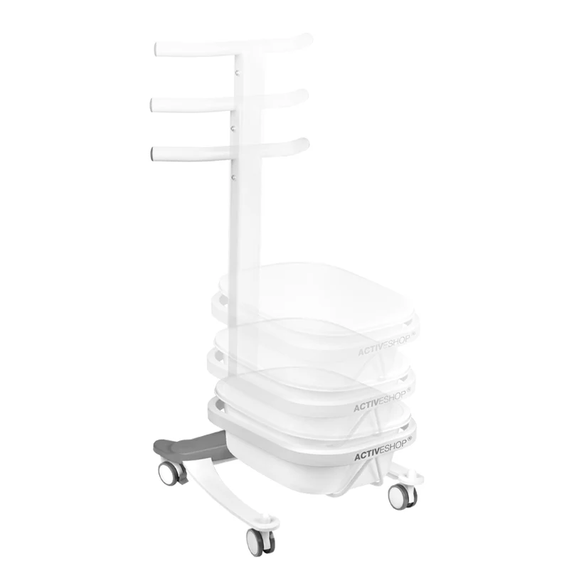 ACTIVESHOP Comfort pedicure tray on wheels with lift function - Image 11