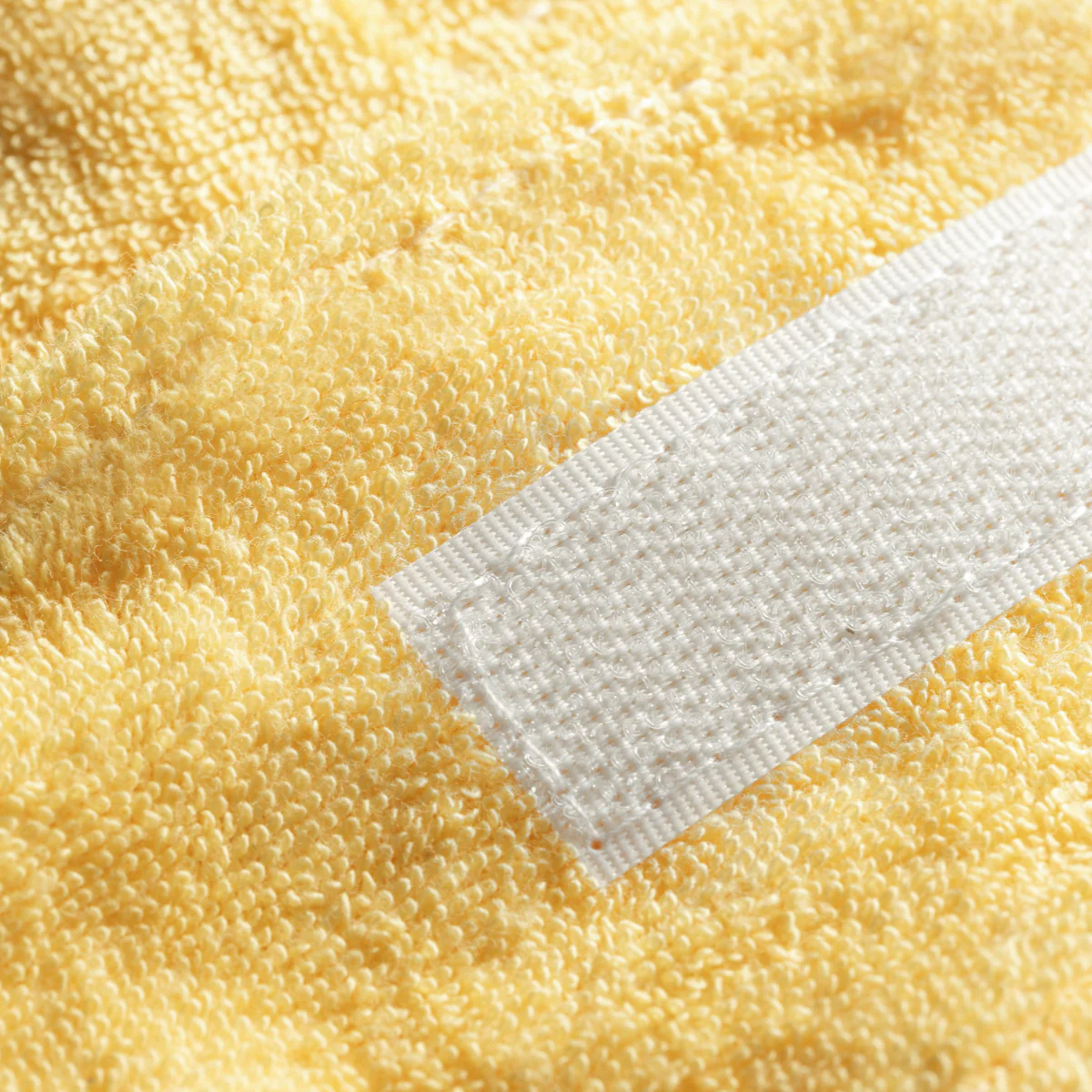 Cosmetic Headband High-Quality Terry Fabric Yellow - Image 2