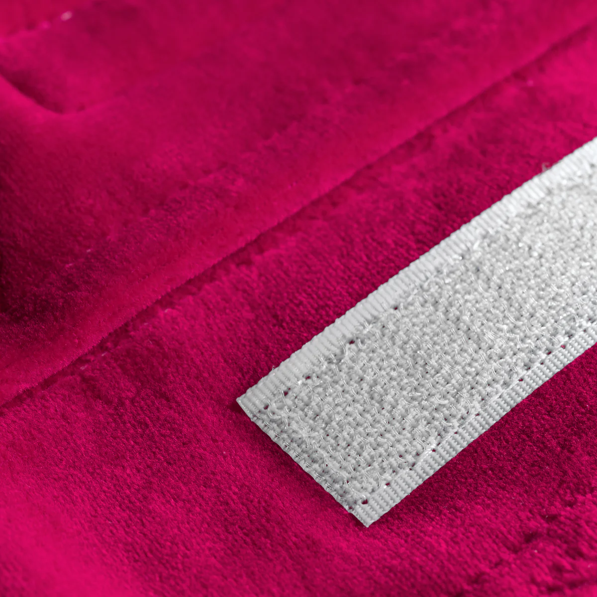 Cosmetic Treatments Headband Premium Velour Fabric Fuchsia - Image 2