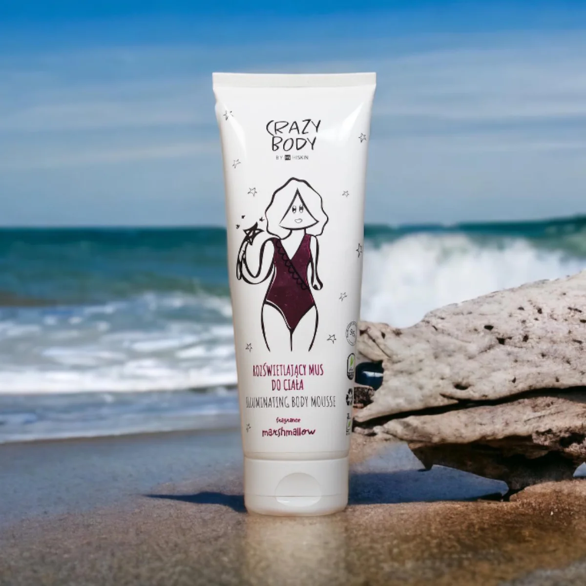 Crazy Body Illuminating Body Mousse Marshmallow - Image 2