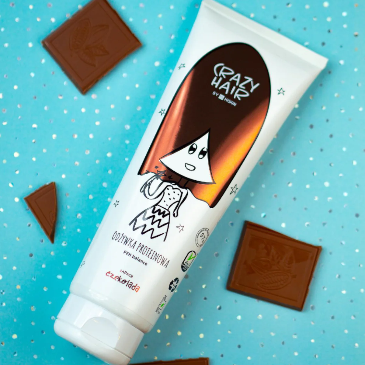 Crazy Hair PEH Balance Protein Hair Conditioner Chocolate - Image 2