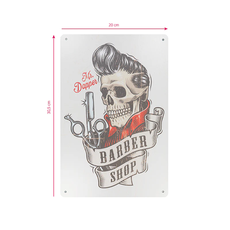 Decorative Plaque for Barber Shop B023 'Mr Dapper' - Image 2