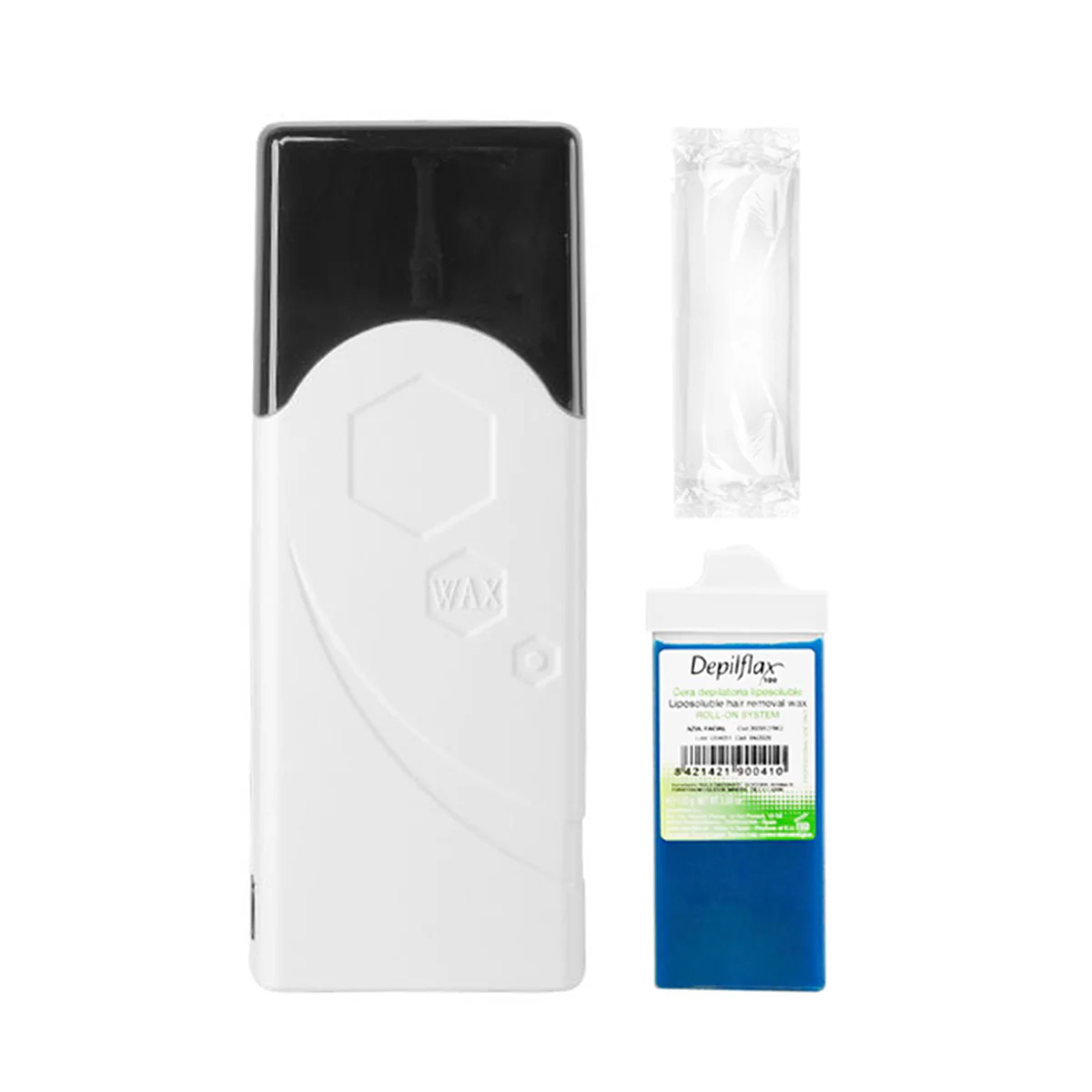 ACTIVESHOP Depilation kit iWax single roll F-0 40W white + roll + strips