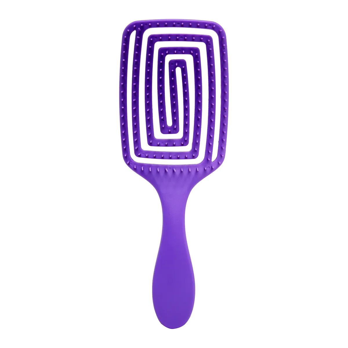 Detangling O-327 Flexible Hair Brush Purple - Image 2