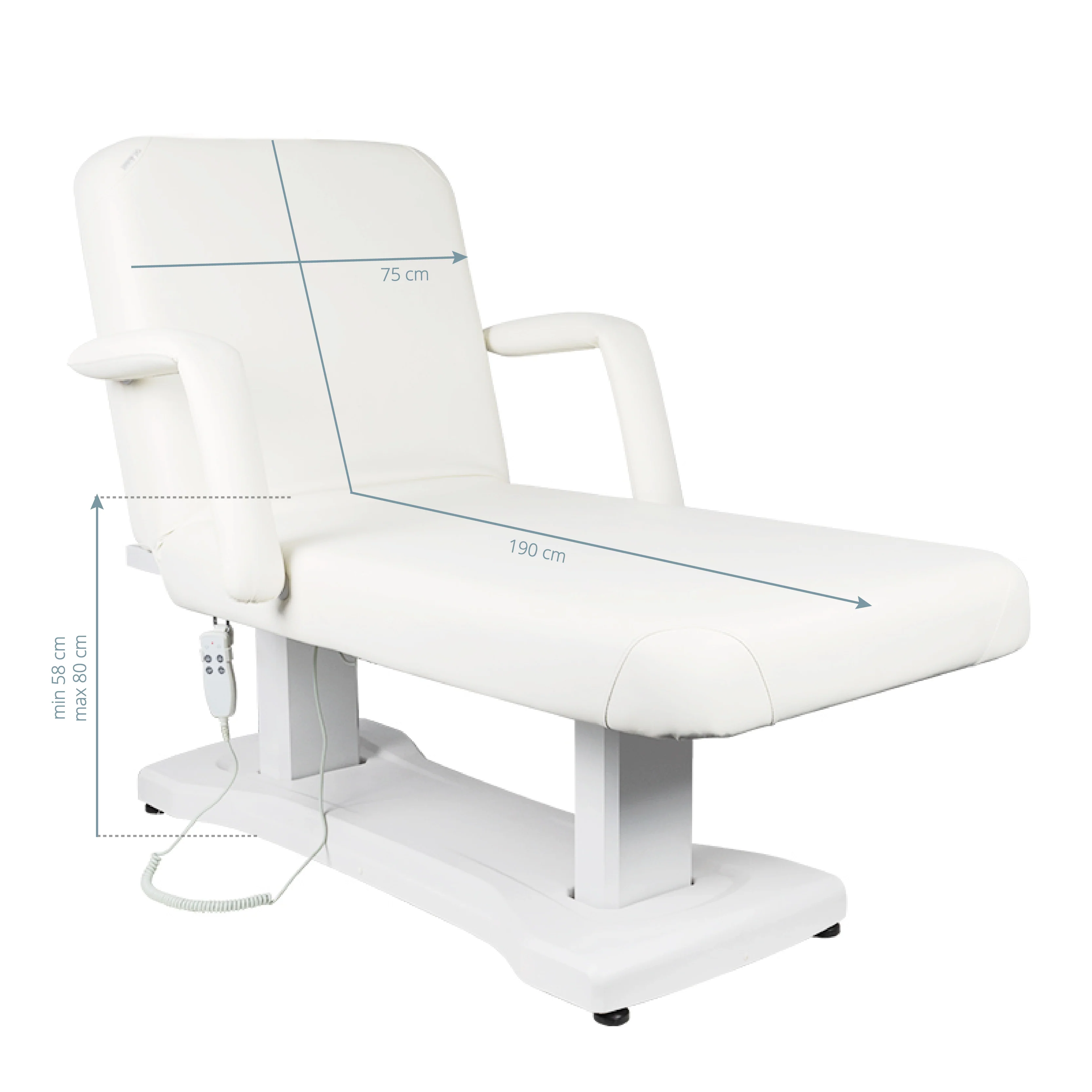 Electric bed massage azzurro 819a 3 strong White - Image 2