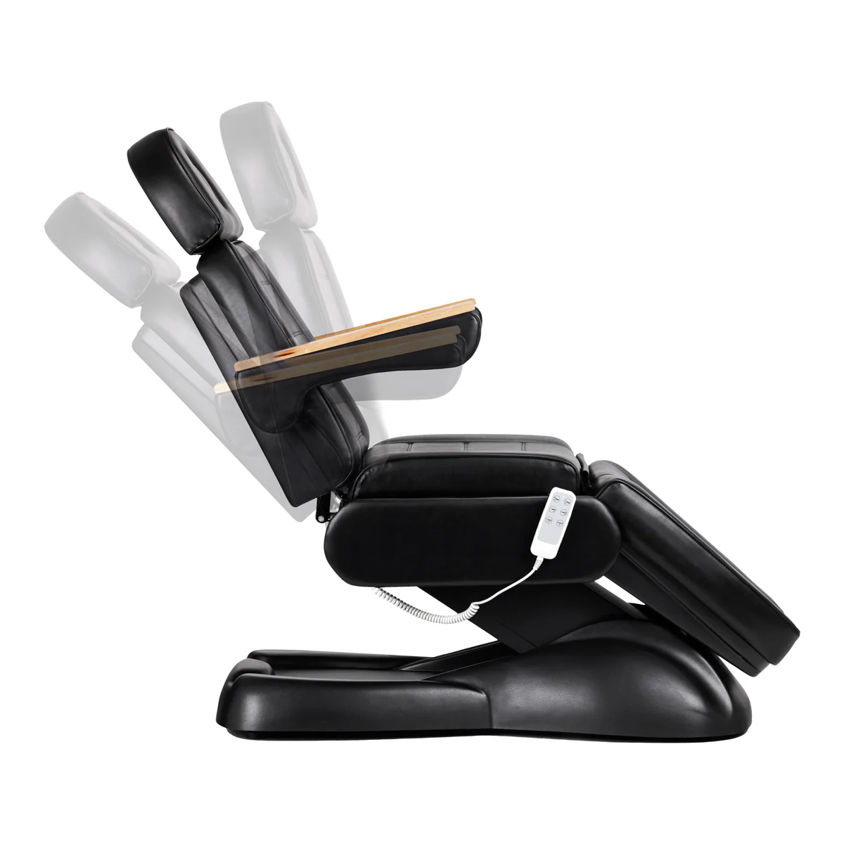 Sillon Electric Cosmetic Chair LUX 273B 3 Actuators Black - Image 16
