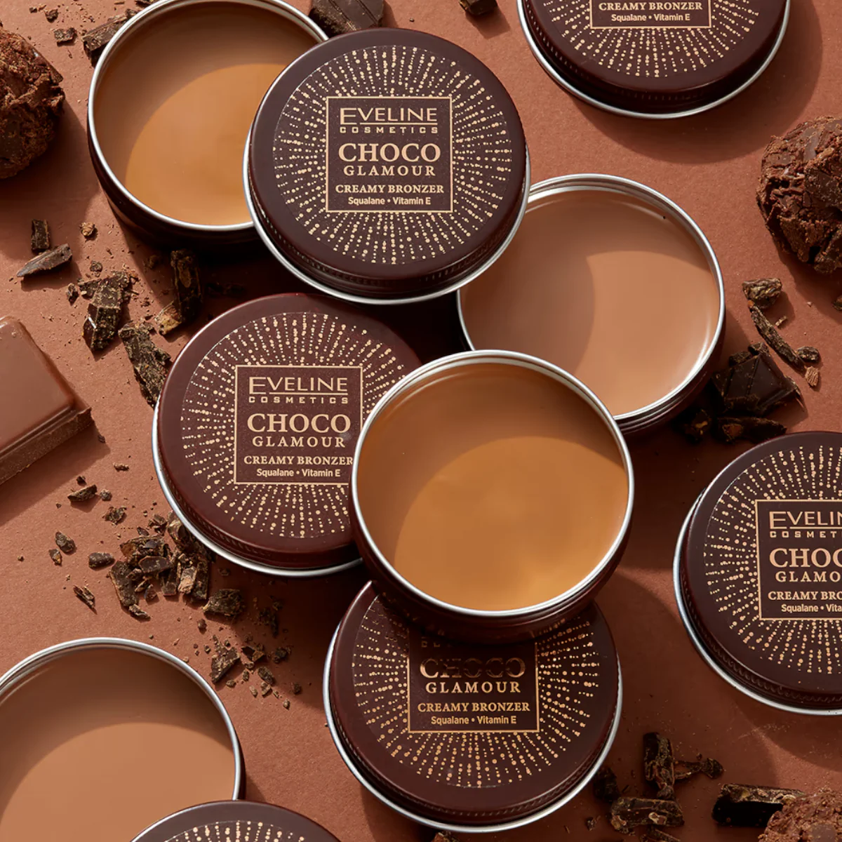 Eveline Choco Glamour Creamy Bronzer - Image 4