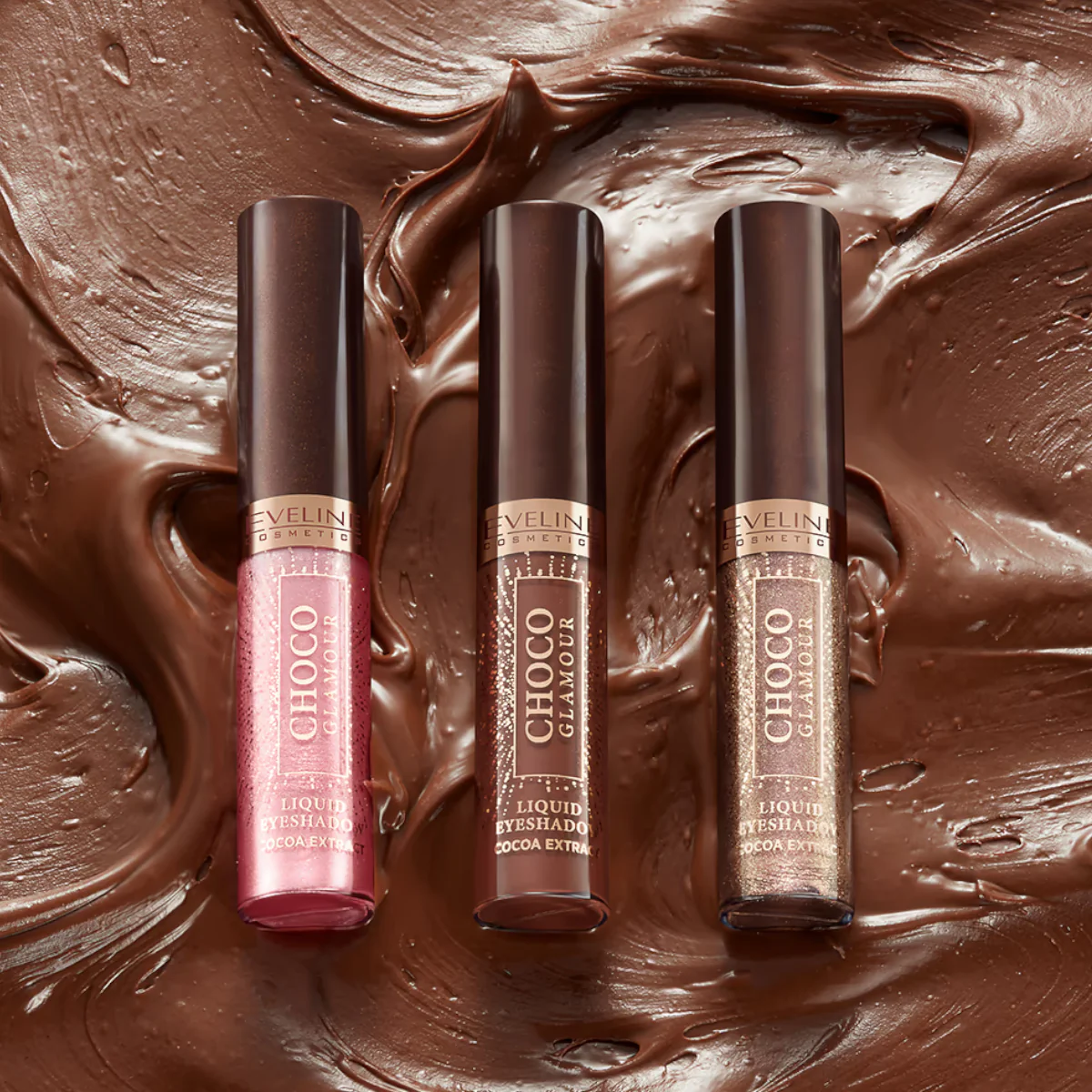 Eveline Choco Glamour Liquid Eyeshadow - Image 2
