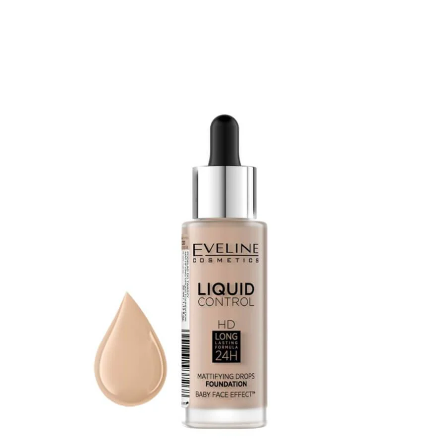 Eveline Liquid Control HD Foundation - Image 8