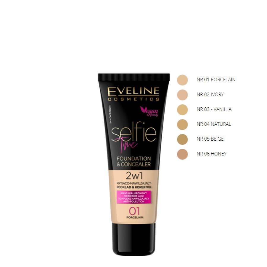 Eveline Selfie Time Covering Foundation & Concealer - Image 3