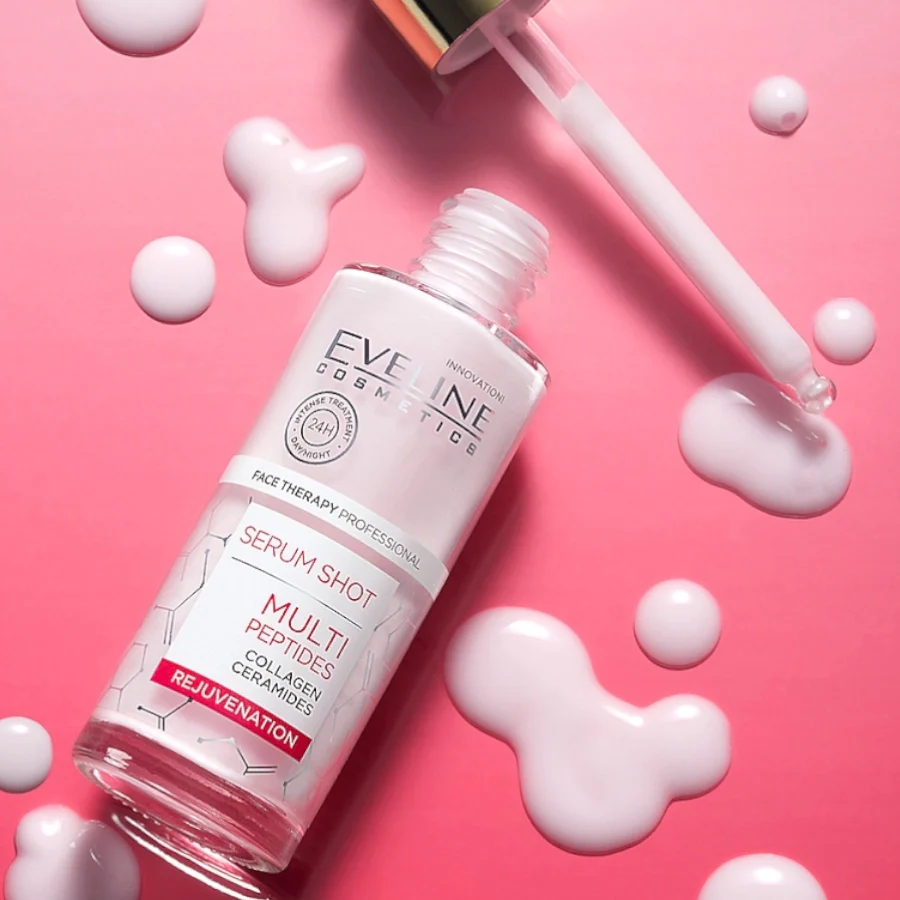 Eveline Serum Shot Multi Peptides & Collagen Serum Rejuvenation - Image 2