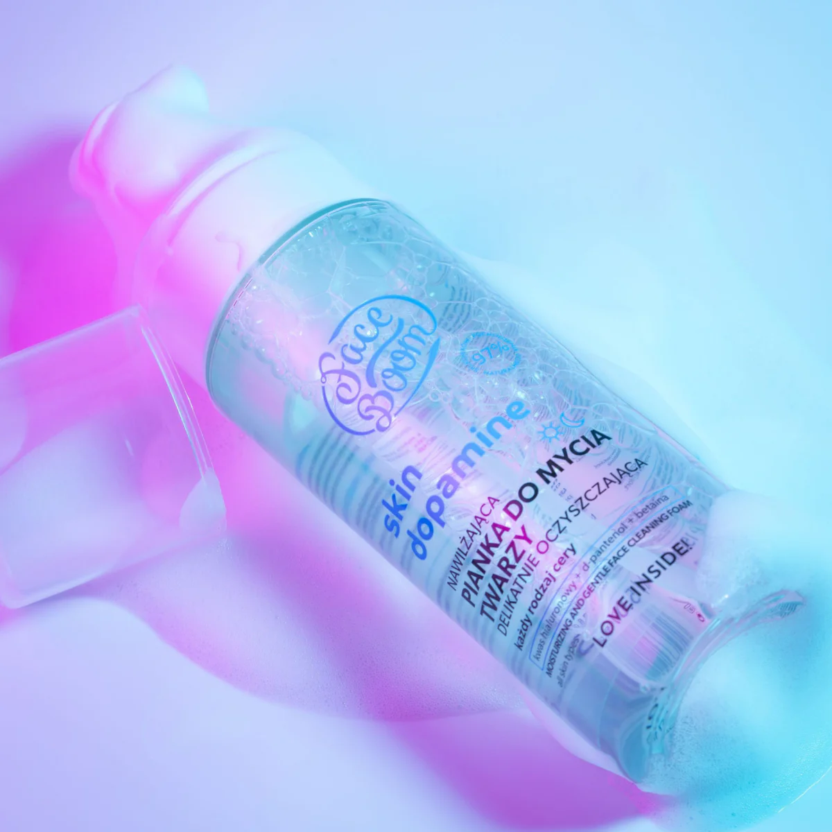 Face Boom Skin Dopamine Moisturising Gentle Cleansing Foam - Image 3