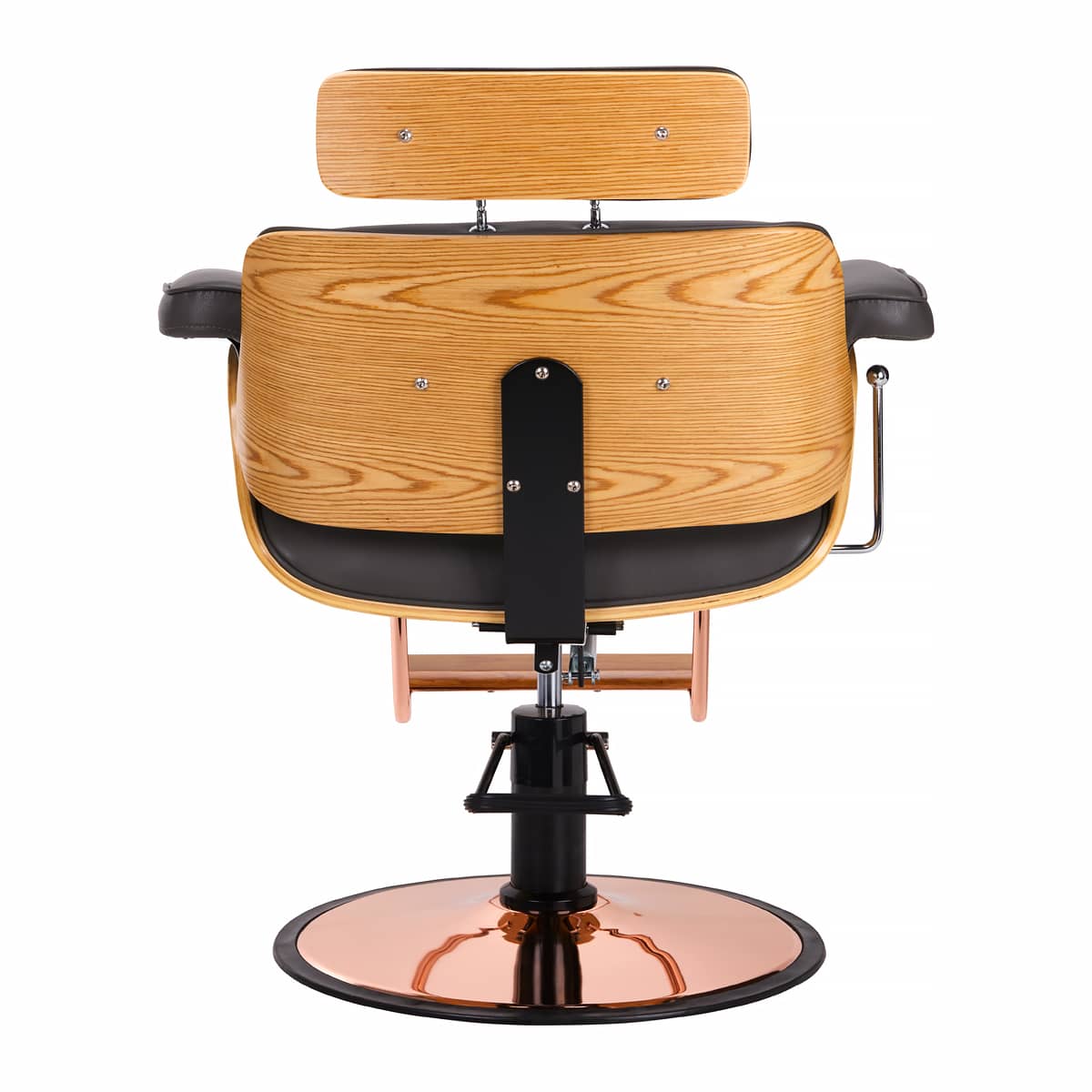 Gabbiano barber chair florence with an adjustable black headrest - Image 11