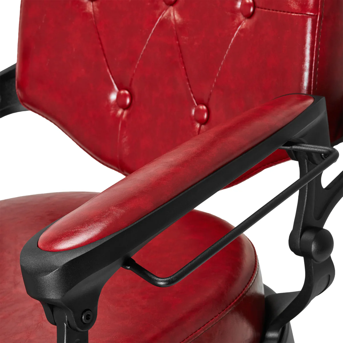 Gabbiano Barber Chair President Red - Image 13