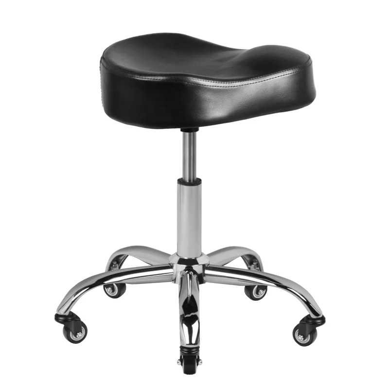 Gabbiano Beauty Salon Stool A450 Black - Image 3