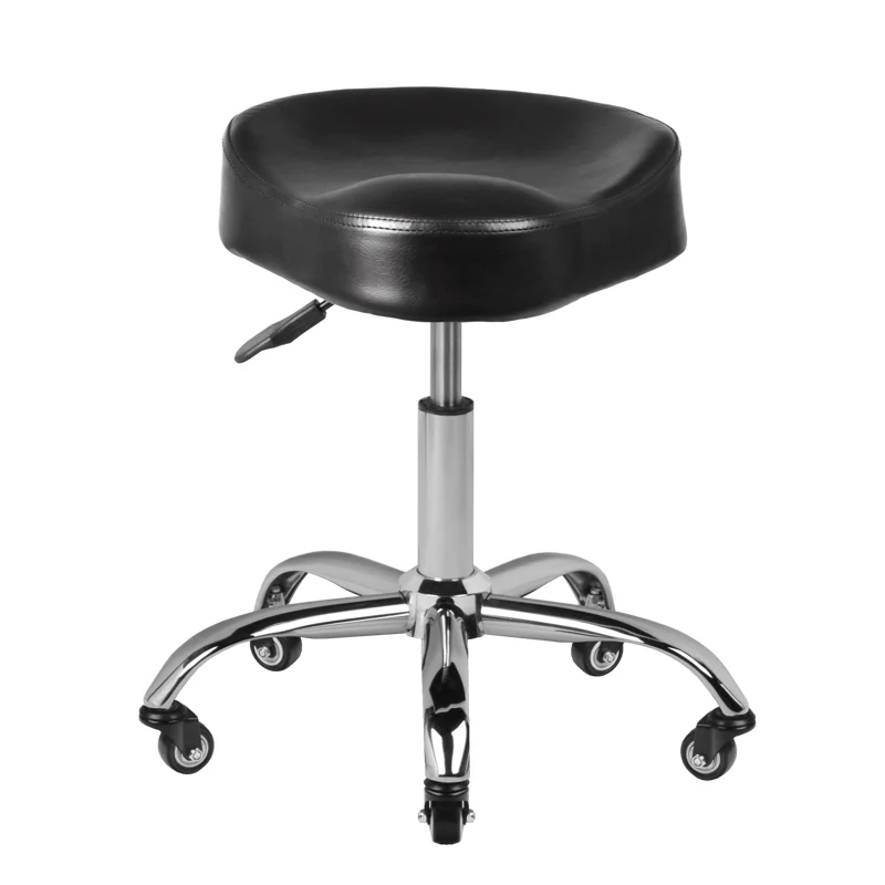Gabbiano Beauty Salon Stool A450 Black - Image 4