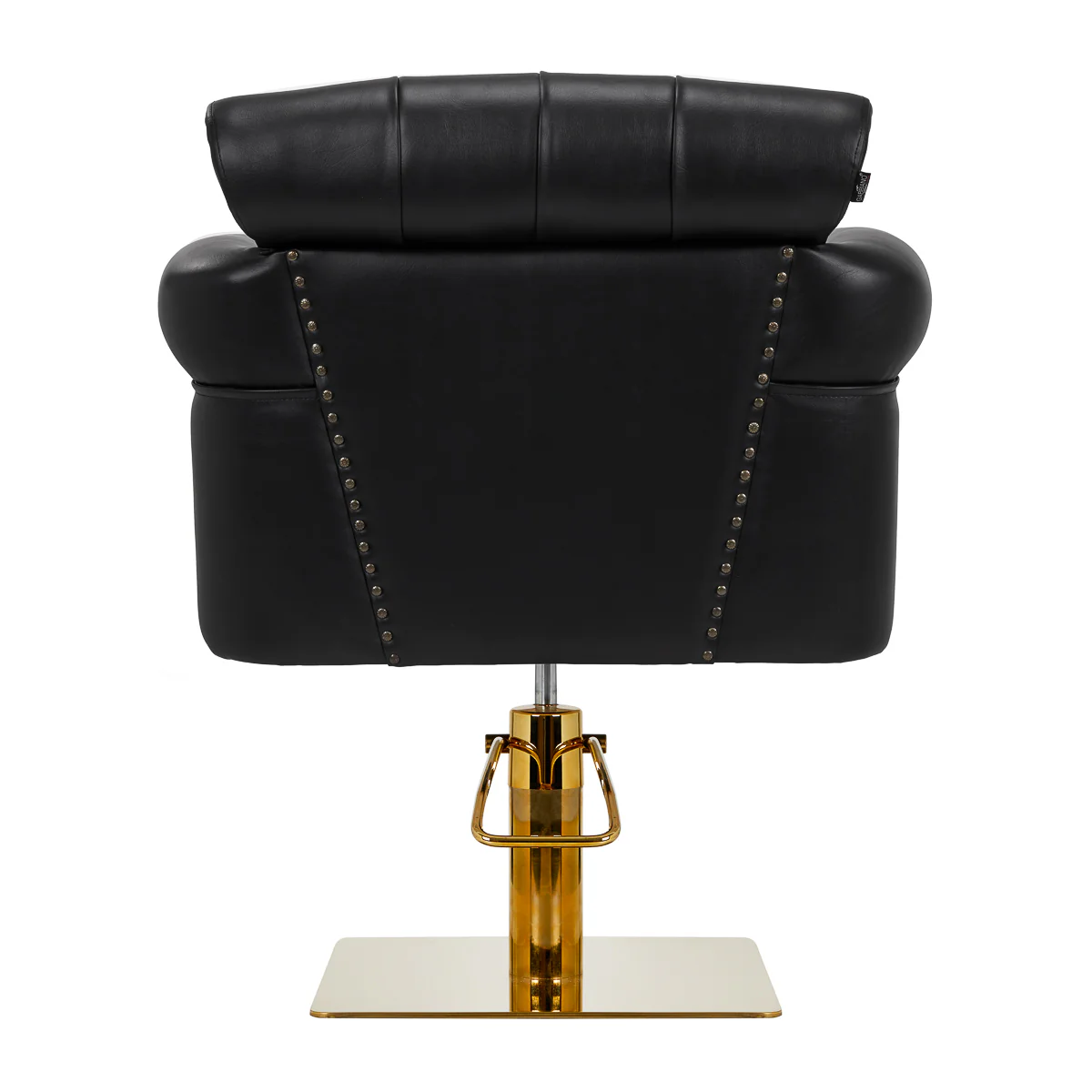 Gabbiano Berlin Hairdressing Chair Black & Gold - Image 4
