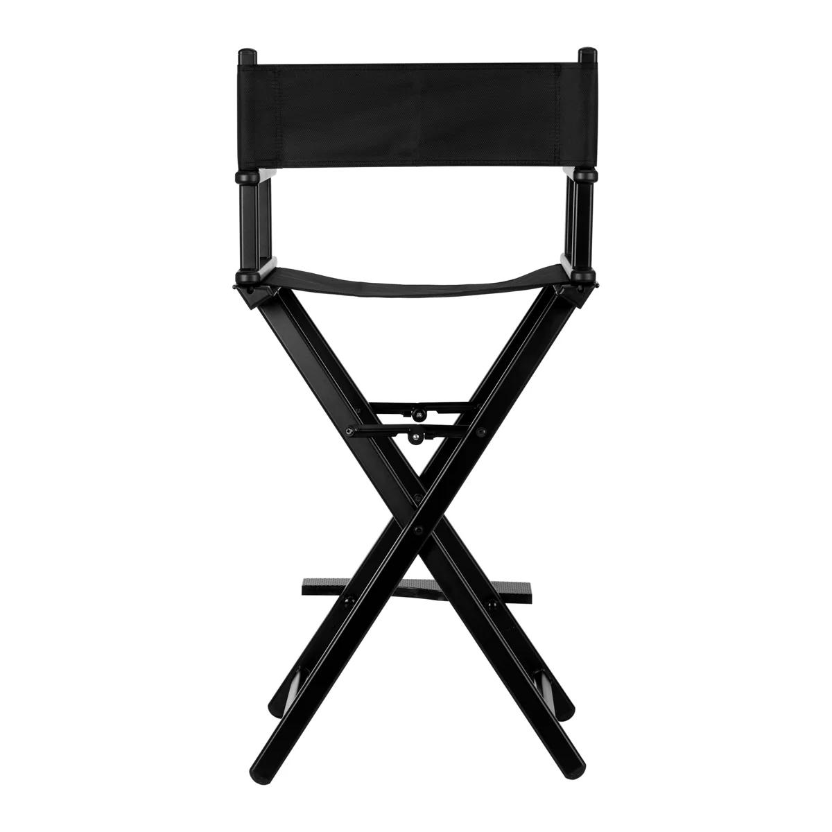 Gabbiano Black Aluminium Make-up Chair - Image 8