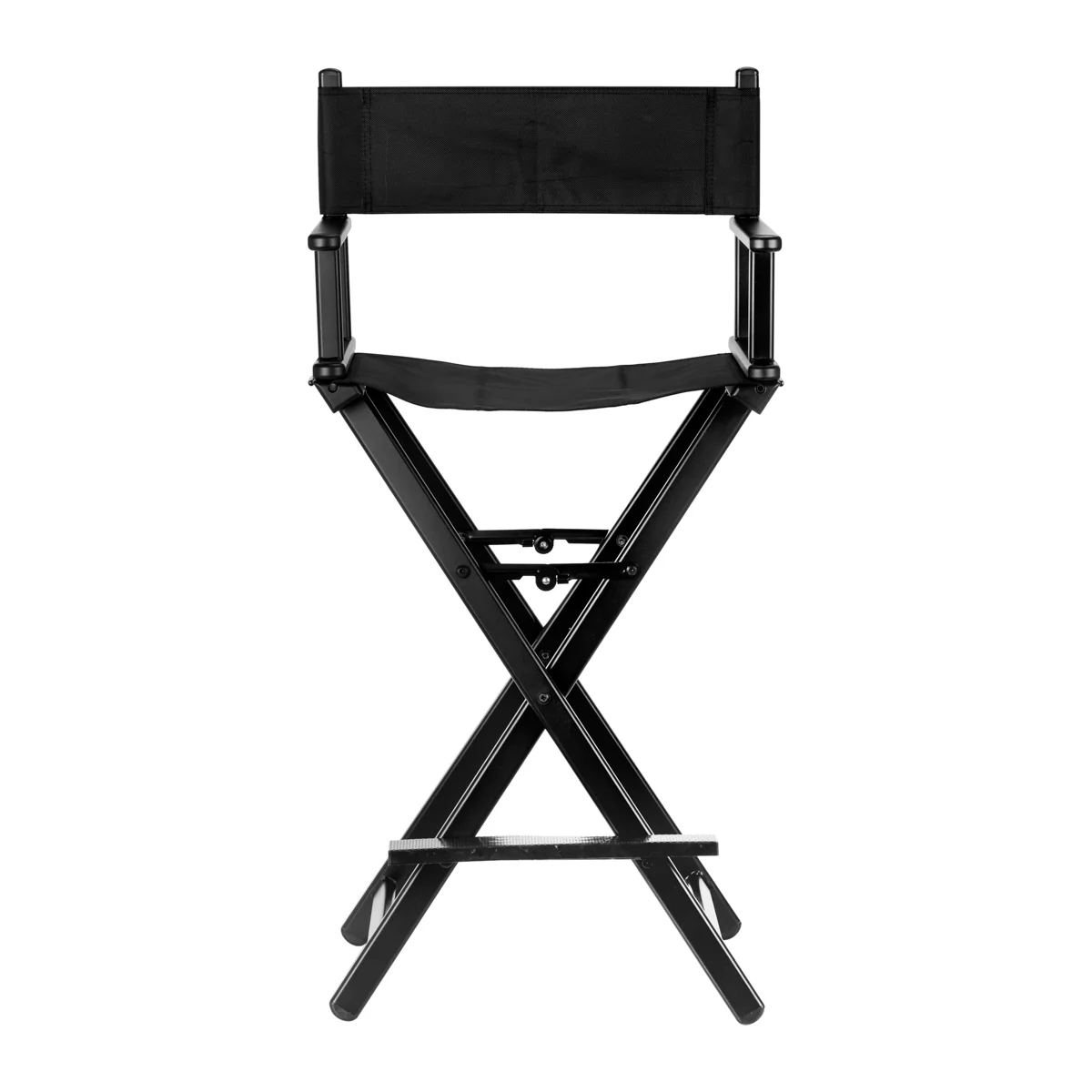Gabbiano Black Aluminium Make-up Chair - Image 9