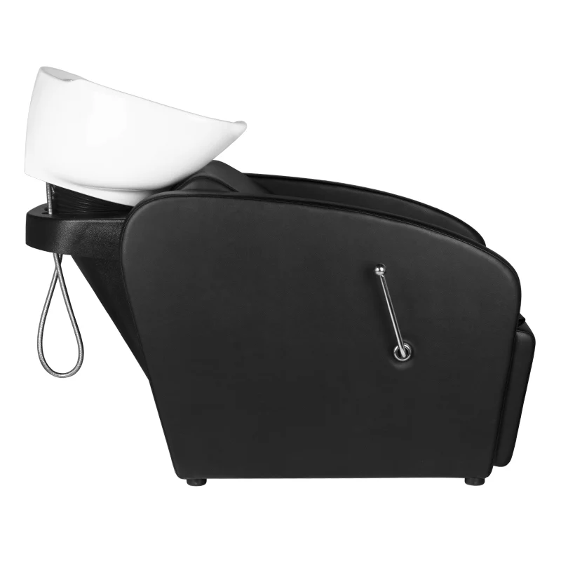 Gabbiano Hair Wash Unit Black Bergen Barber Shop - Image 4