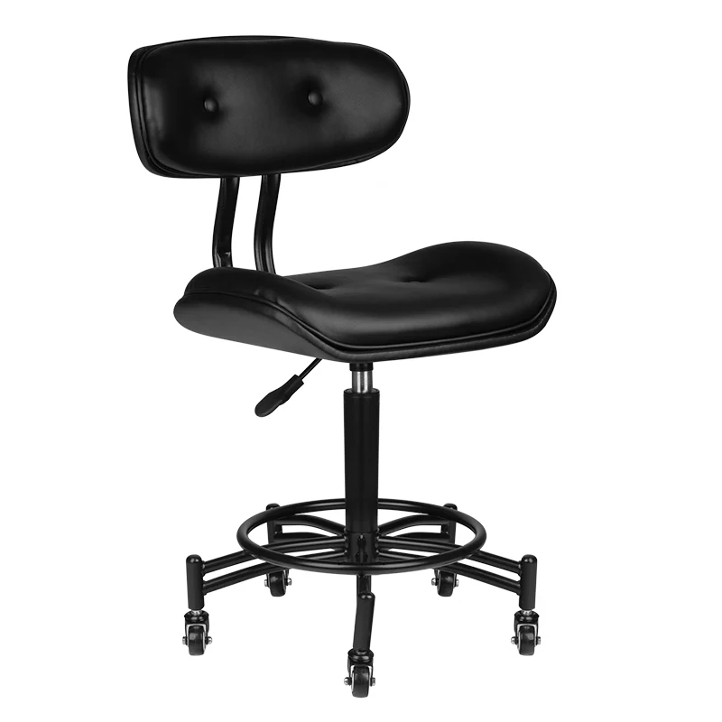 Gabbiano Black Florence Beauty Salon Stool