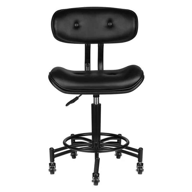 Gabbiano Black Florence Beauty Salon Stool - Image 5