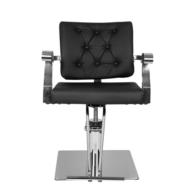 Gabbiano black lyon hairdressing chair - Image 3