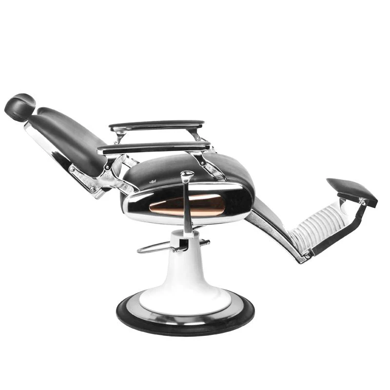 Gabbiano black moto style barber chair - Image 7