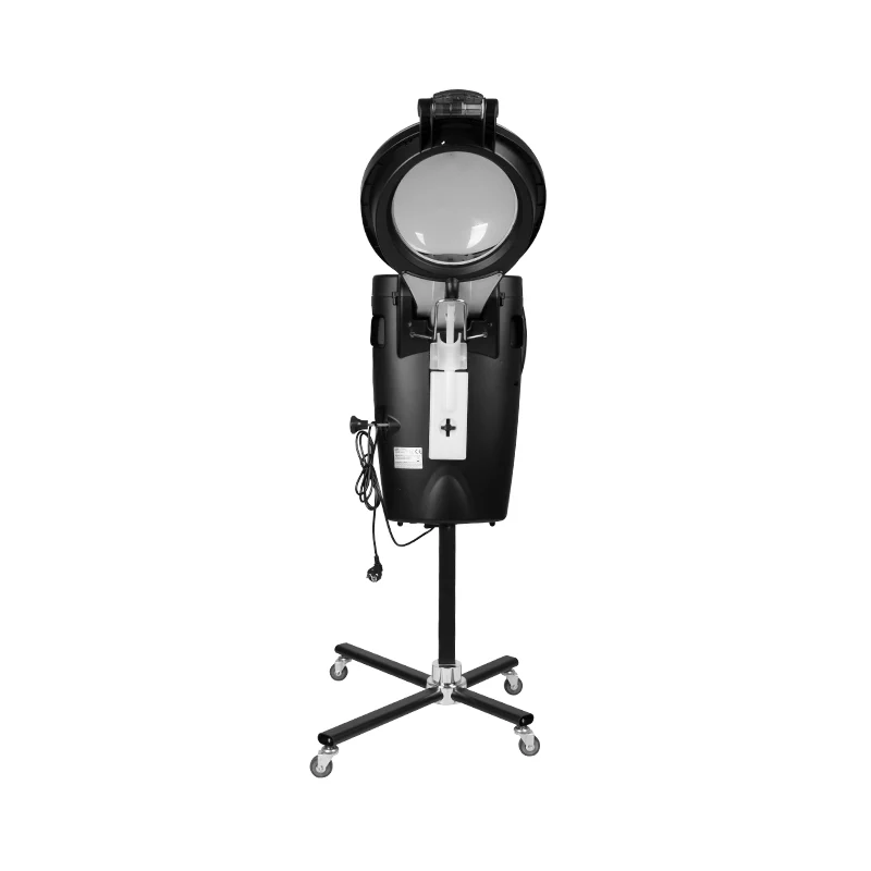 Gabbiano Black Standing Hairdressing Sauna with Active Ozone - Image 2