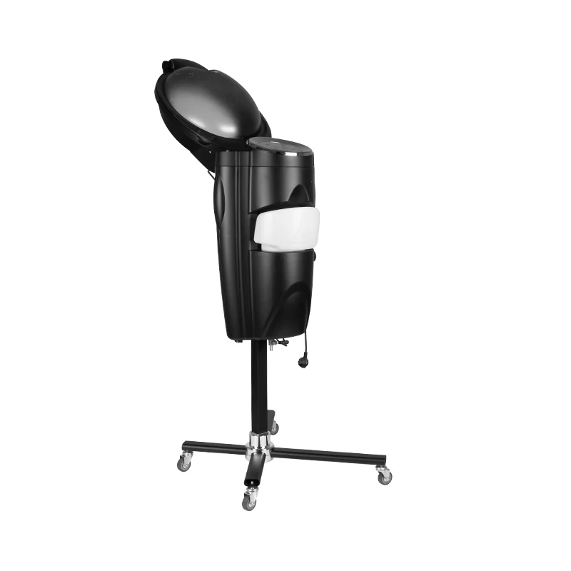 Gabbiano Black Standing Hairdressing Sauna with Active Ozone - Image 5
