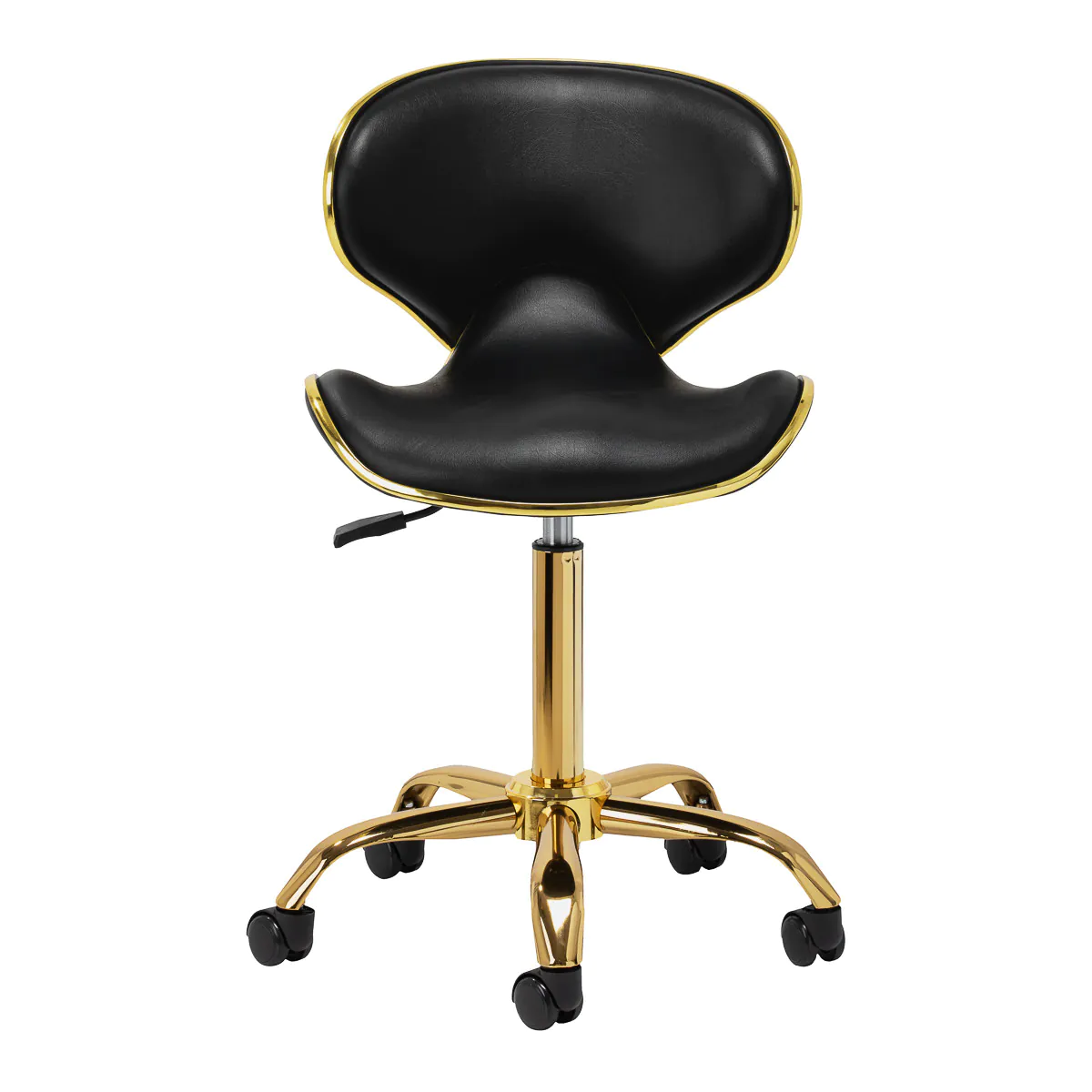 Gabbiano Cosmetic Stool Q-4599G Black - Image 3