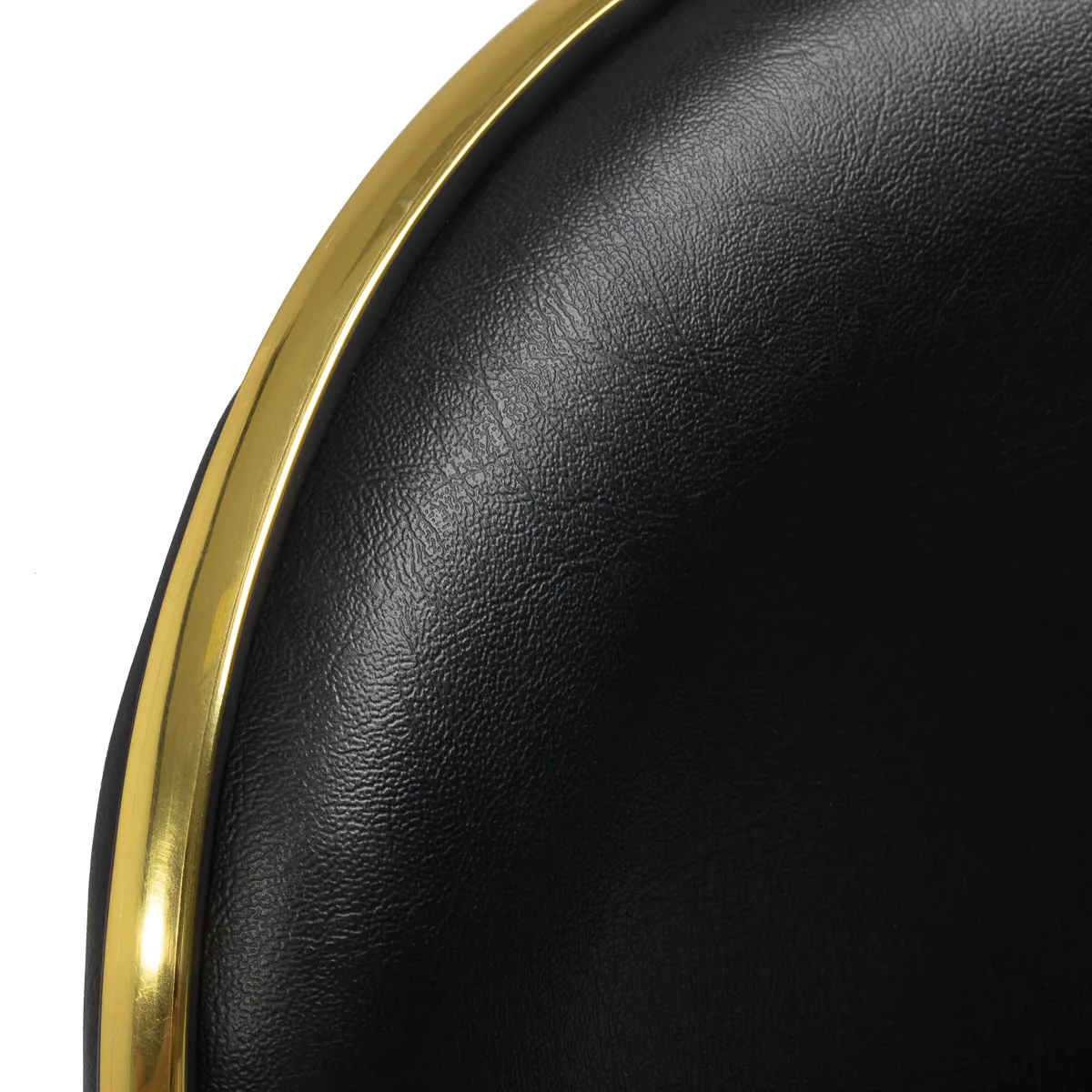 Gabbiano Cosmetic Stool Q-4599G Black - Image 5