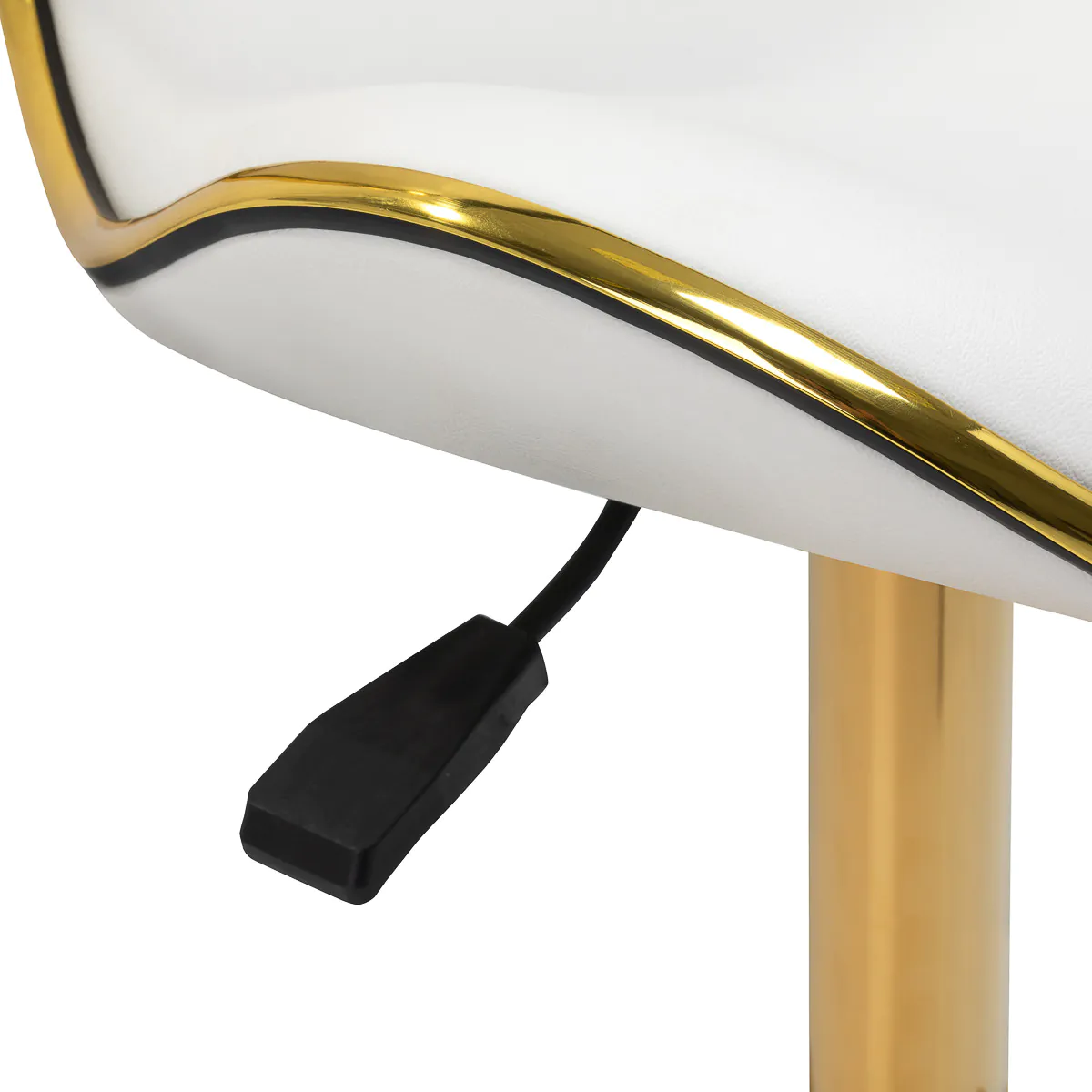 Gabbiano Cosmetic Stool Q-4599G White - Image 7