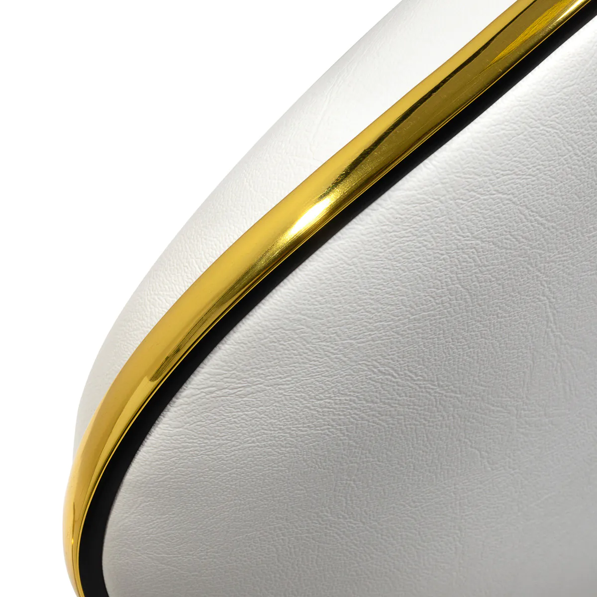 Gabbiano Cosmetic Stool Q-4599G White - Image 8