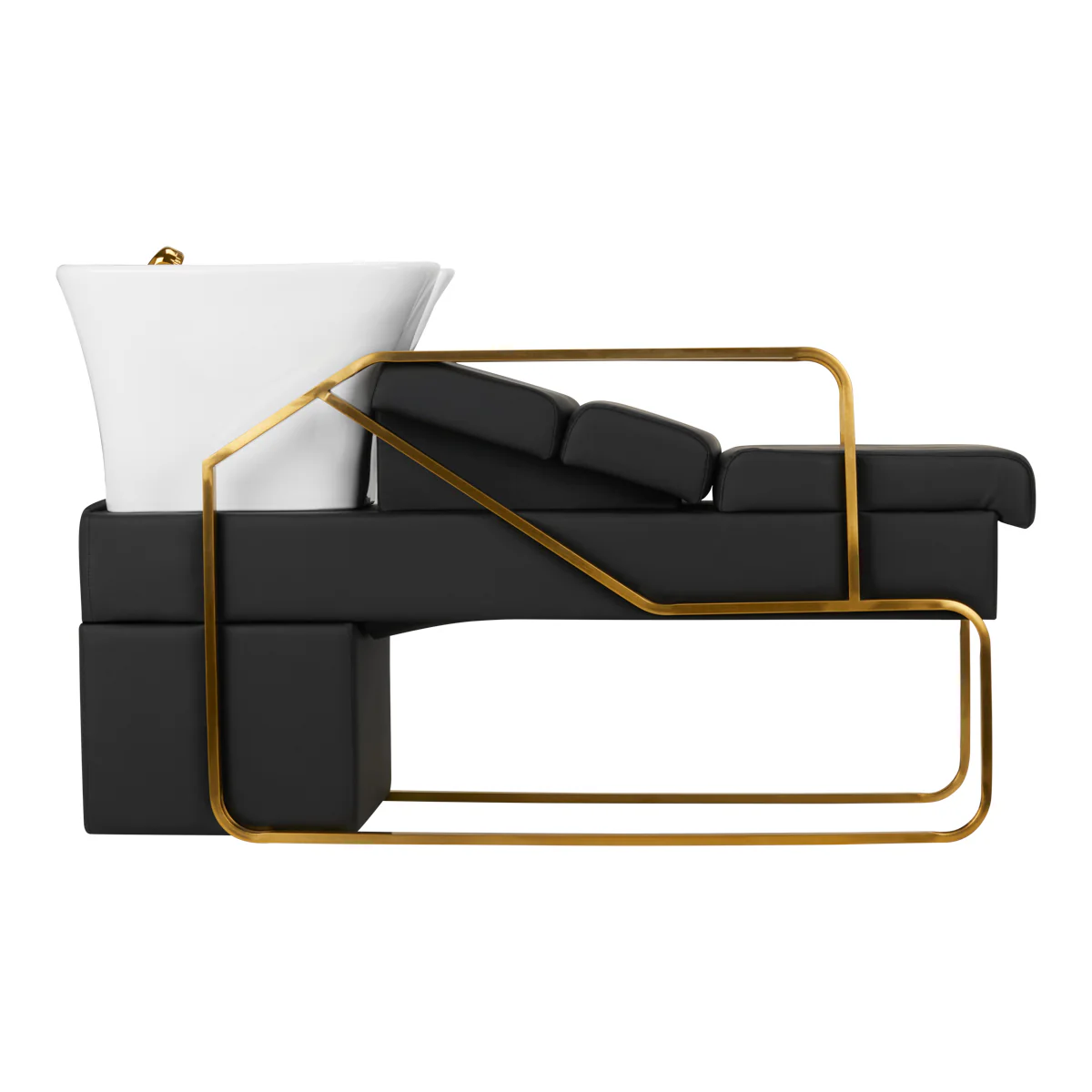 Gabbiano Hair Wash Unit Emma Black Gold - Image 2