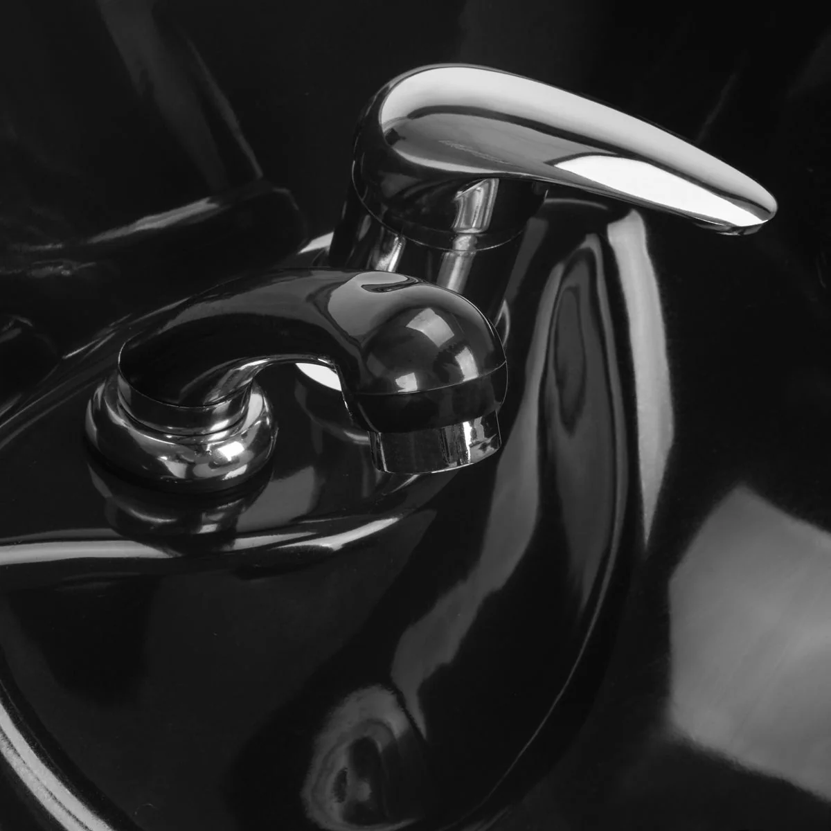 Gabbiano Hair Wash Unit Lyon Black - Image 4
