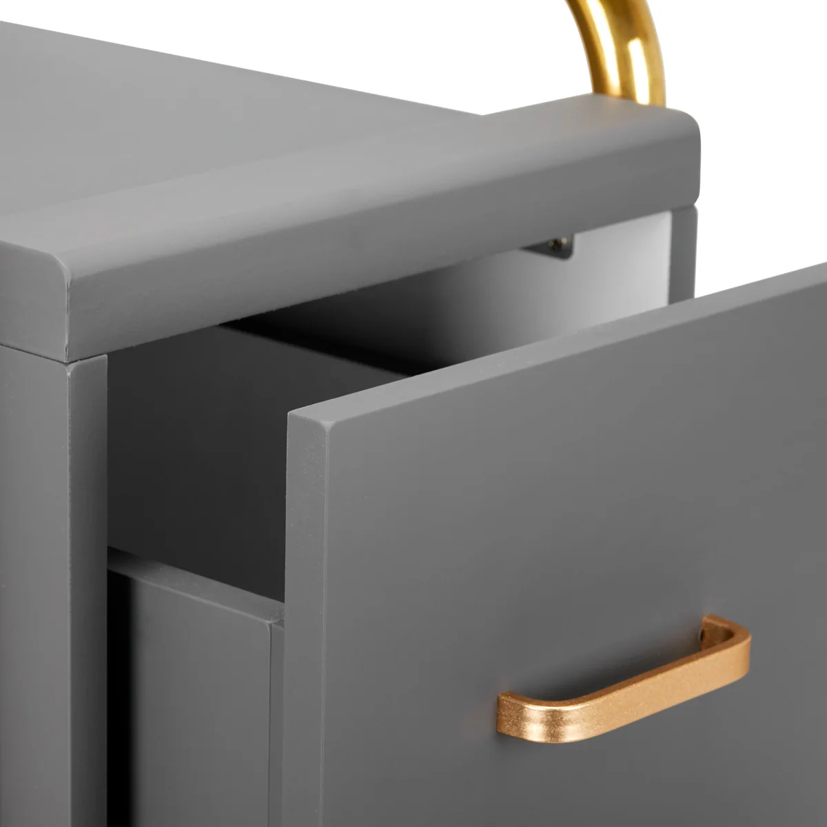 GABBIANO HAIRDRESSER TROLLEY SOLO GOLD GRAY - Image 4