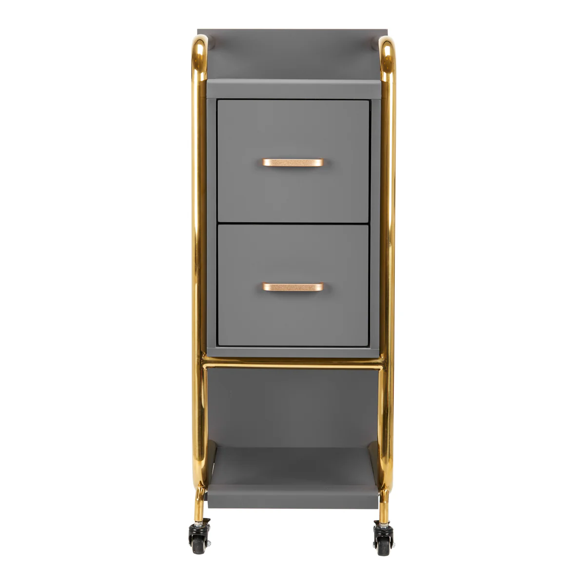 GABBIANO HAIRDRESSER TROLLEY SOLO GOLD GRAY - Image 7