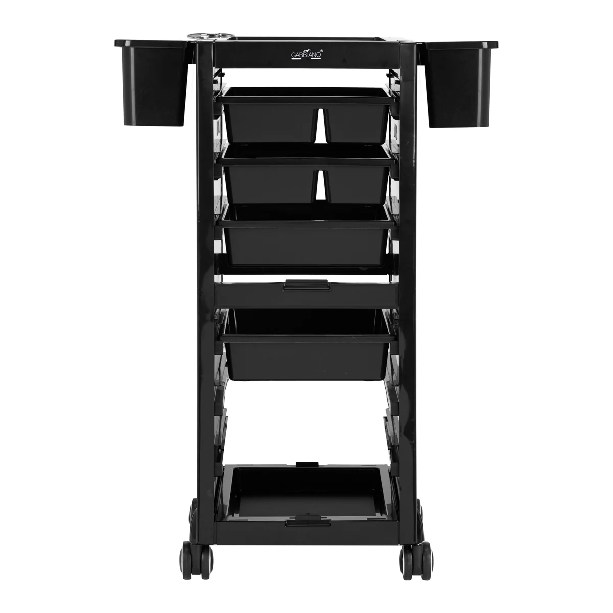 Gabbiano Hairdresser's Trolley 68A Black - Image 6
