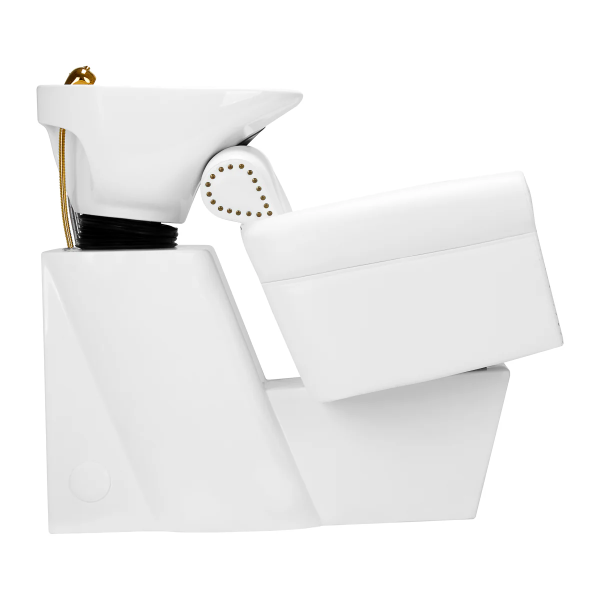Gabbiano Hairdressing Backwash Unit Berlin Gold & White - Image 2
